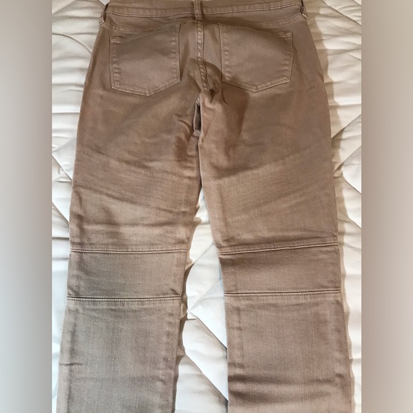 J. Crew stretch tan skinny jeans. Size 28. - Picture 4 of 11